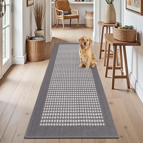 Ileading Laundry Room Runner Rug 2'x6' Non Slip Farmhouse Kitchen Floor Mats by Ileading