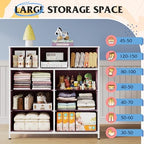 WLIVE 9 Drawer Dresser for Bedroom, Tall Chest of Drawers - Image 4