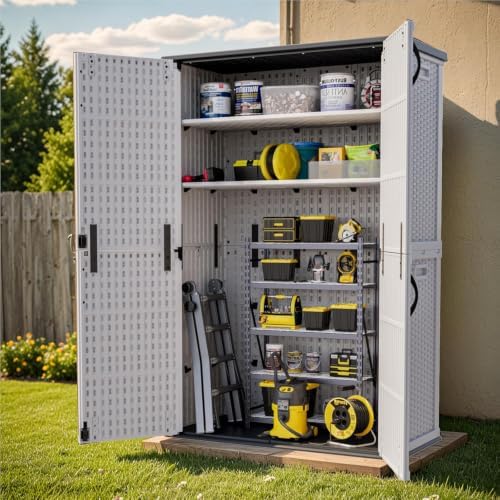 Patiowell Shelf of 26/50 Cu Ft Outdoor Storage Cabinet, 2 Shelves - Image 2