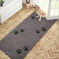 PURRUGS Hallway Runner Rug, Light Grey by PURRUGS