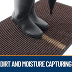 OLANLY 2-Pack Front Door Mats 33x21, Waterproof Heavy-Duty Doormats - Image 5