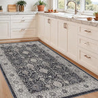 4x6 Living Room Area Rugs: Washable Non-Slip Boho Decorative Rugs - Image 6