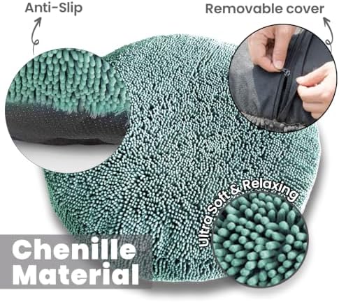 Muddy Mat®Cloud K-9 Bed for Dogs & Cats, Soft & Relaxing Donut Dog Bed - Image 2