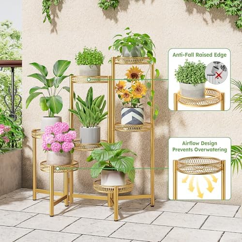 Plant Stand Indoor, 7 Tier Large Plant Stand - Image 4