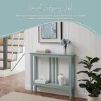 Kings Brand Narrow Console Table w/Storage Shelf - Image 4