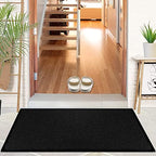 LuxUrux Striped Black Door Mat - Image 5