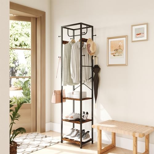 Coat Rack Freestanding, Hall Tree - Image 2