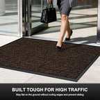 72"x24" Commercial Floor Mat, Non-Slip Waterproof Front Door Mat - Image 2