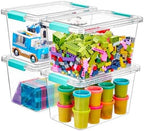 Vtopmart 4 Pack 5 Qt Clear Storage Bins by Vtopmart