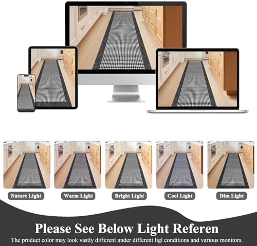 Ileading Hallway Runner Rug 2.6'x12' Heavy-Duty Durable Entryway Floor Mat - Image 6