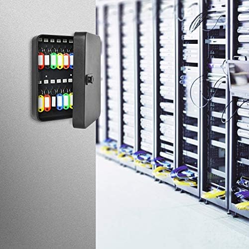 28 Steel Key Cabinet Wall Mount Key Box - Image 2