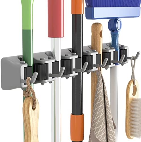 Lifewit Mop and Broom Holder Organizer Wall Hanging Mount, 1 Pack by Lifewit