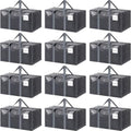 12 Pack Extra Heavy Duty Large Moving Bags by Fygrip