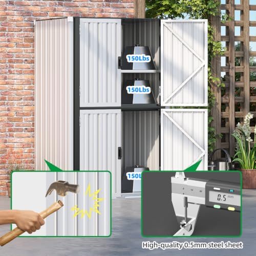 AECOJOY Outdoor Storage Cabinet Waterproof - Image 5