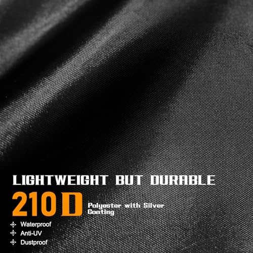 75" Riding Lawn Mower Cover 54Inch Decks, Oxford Cloth, Buckle Strap - Image 3