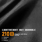 Zero Turn Mower Cover 60 Inch Deck, Oxford Cloth, 2 Buckle Straps - Image 3