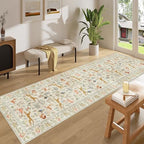 DUKINO 2x8 Washable Runner Rug, Non Slip Animal Kitchen Runner Rug - Image 3