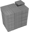 288 PCS Plastic Interlocking Deck Tiles by SkillMaid
