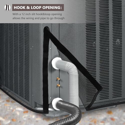 ULTCOVER 2 in 1 Air Conditioner Defender Cover 34W x 34D x 32H in - Image 4