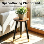 2-Pack Mid Century Plant Stand for Indoor Plants, Modern Metal Flower Pot - Image 3