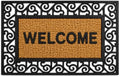 Gardenised Natural Coir and Non-Slip Rubber Doormat by Gardenised