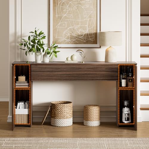 FABATO 61” Fluted Long Console Table - Image 6