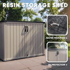 Devoko Outdoor Storage Cabinet 26 Cu Ft - Image 5
