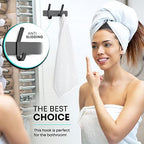 Coat Rack Wall Mount – 6 Inch Stainless Steel Small Hook Rail - Image 5