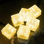 JKIMK Solar Brick Lights Outdoor Solar Lights Outdoor Waterproof Patio by JKIMK