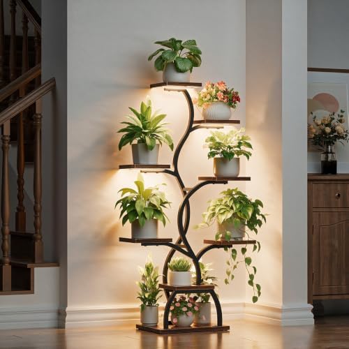 Plant Stand Indoor with Grow Light - Image 3