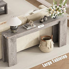 karlott 70.9" Extra Long Console Table, Farmhouse Entryway Table - Image 3