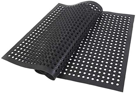 60" x 35" Heavy Duty Rubber Floor Mat, 8mm Thick Outdoor Mats - Image 7