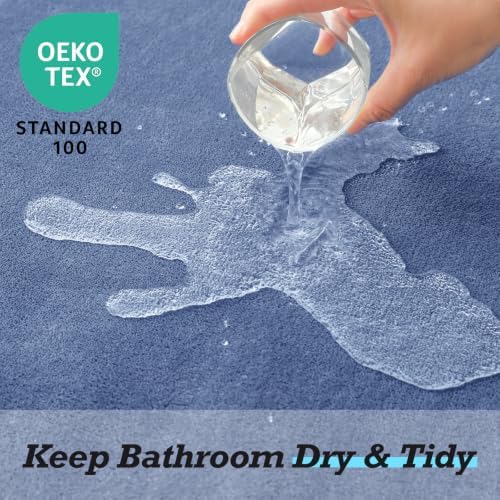HUXMEYSON Bathroom Rugs Sets 2 Piece, Non-Slip & Quick Dry Bath Mat Set - Image 5