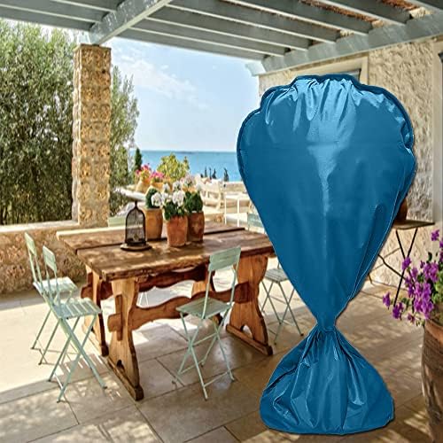 Electric Fan Dust Cover 420D Heavy Duty Standing Round Fan Cover Washable All - Image 2