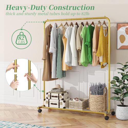 Simple Trending Clothes Clothing Garment Rack, Clothes Organizer - Image 5