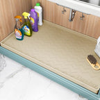 TigeJoy Under Sink Mats for Kitchen Waterproof 25" x 19", Cabinet Liner by TigeJoy