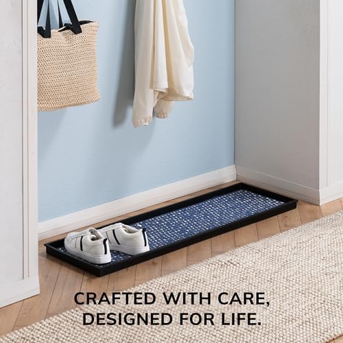 Anji Mountain Heavy Duty Waterproof Rubber Shoe Storage Mat Organizer/Boot - Image 5