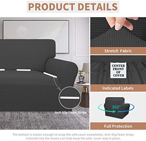 Easy-Going 100% Waterproof Chair Couch Cover, Stretch Jacquard Sofa Cover - Image 4