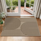 Faux Jute Front Door Mat by VSIWB