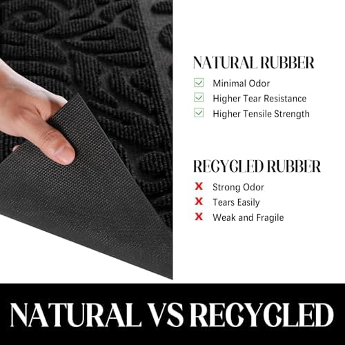 Yimobra Large Welcome Mat 47x24, Waterproof Non-Slip Outdoor Mats - Image 3