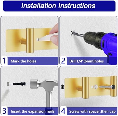 Bntuk Coat Rack Wall Mount - Image 5