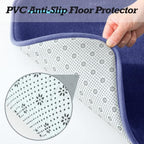 HUXMEYSON Bathroom Rugs Sets 2 Piece, Non-Slip & Quick Dry Bath Mat Set - Image 4