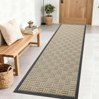 OLANLY Front Door Mat Outside Entrance 71x23, Heavy-Duty Rubber Doormat by OLANLY