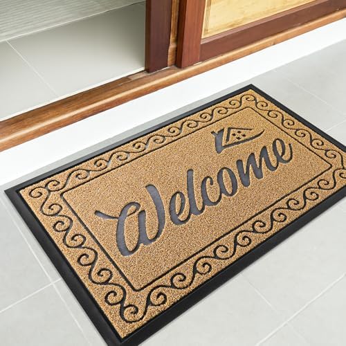 Yimobra Artificial Grass Welcome Mat, 29.5 x 17 in - Image 6