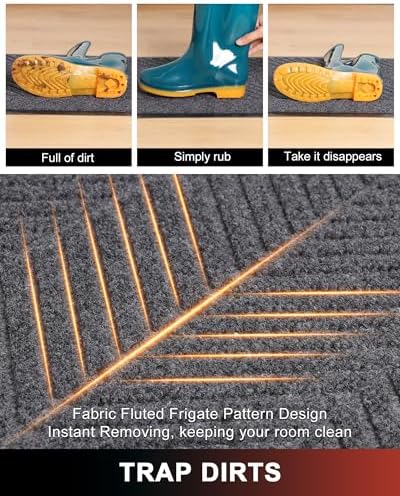 Front Door Mat Indoor Outdoor Entrance - Image 5