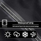 Outdoor Prep Table Cover for Keter Unity Small Portable Table Black - Image 4