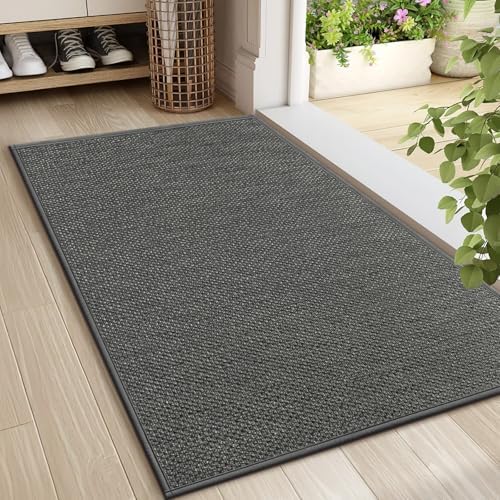 LEKEEPGO Door Mat 24"x36", Non Slip Washable Indoor Door Mat by LEKEEPGO