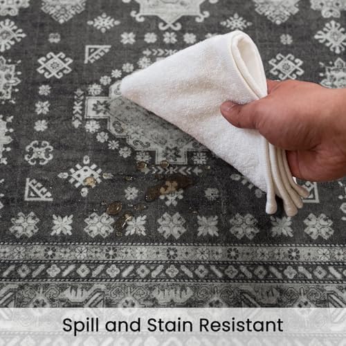 2x6 Runner Rug Washable Non Slip Boho Mat - Image 5