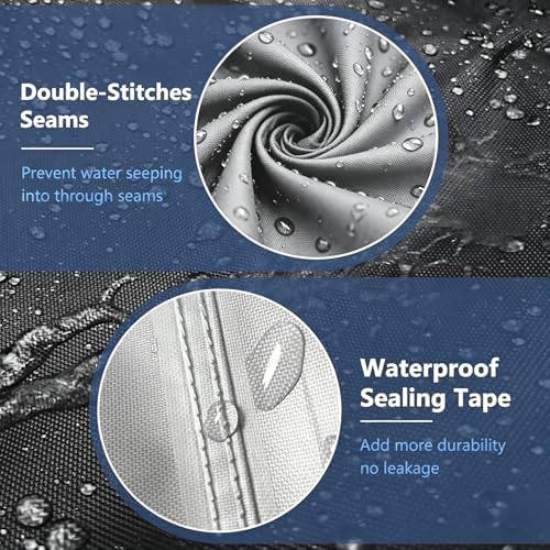 STARTWO Patio Furniture Cover 5 Piece Set, Large 600D - Image 6