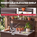 Feasto Outdoor Potting Bench Table - Image 4